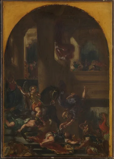 Heliodor chassé du temple