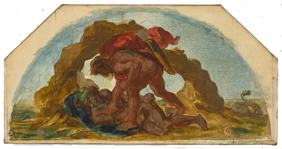 Hercule attachant Nérée