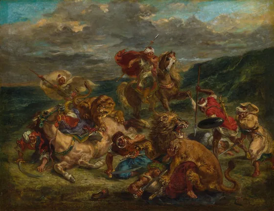 La Chasse au lion