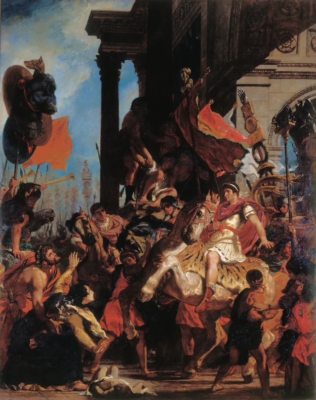 A Justiça de Trajano, Eugène Delacroix