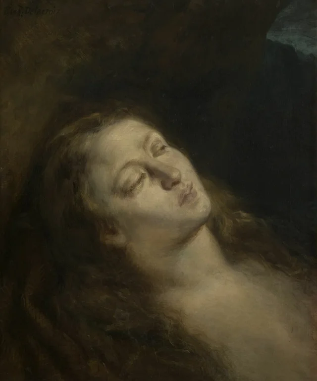 La Madeleine dans le désert, Eugène Delacroix
