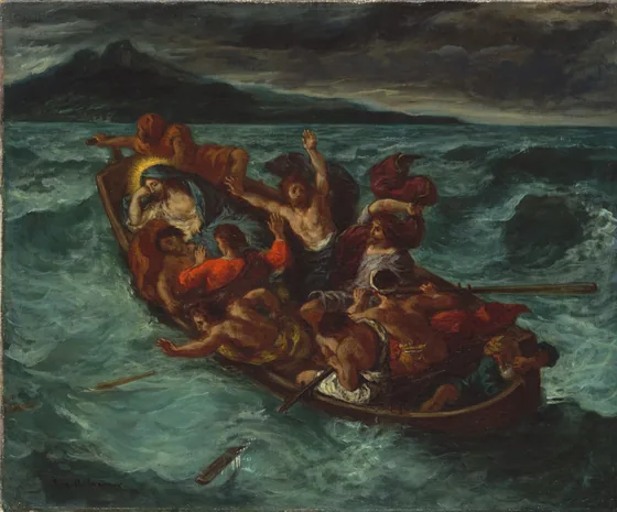 Le Christ endormi pendant la tempête