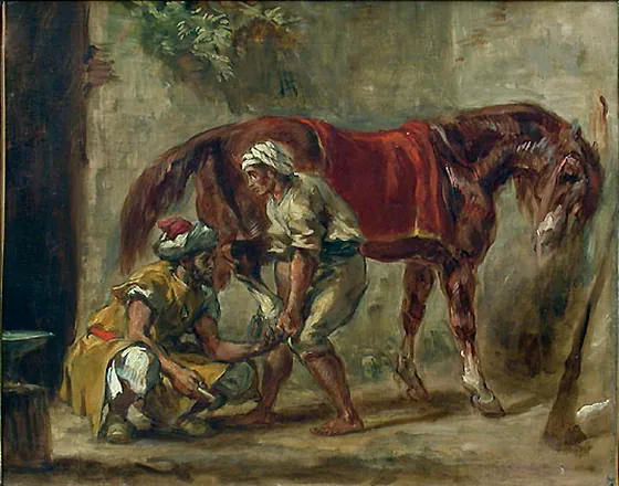 Le maréchal ferrant
