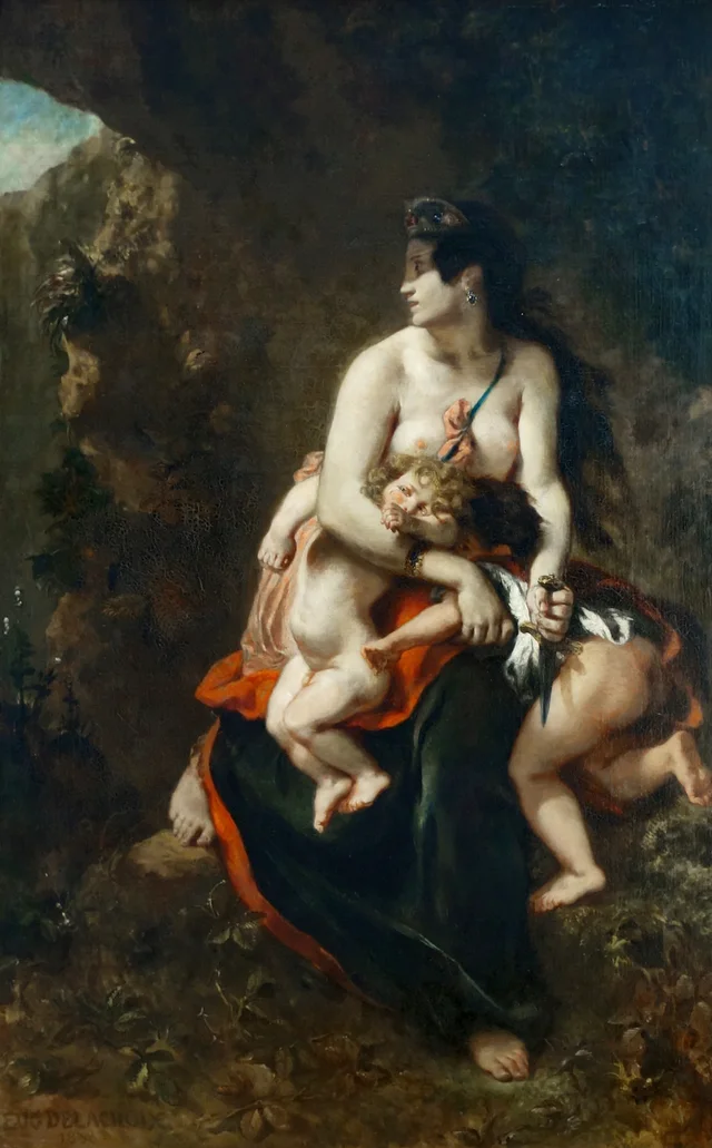 Médée furieuse, Eugène Delacroix