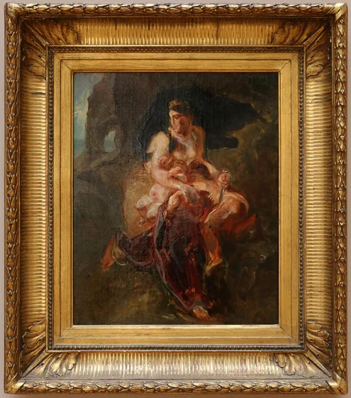 Médée furieuse (esquisse)