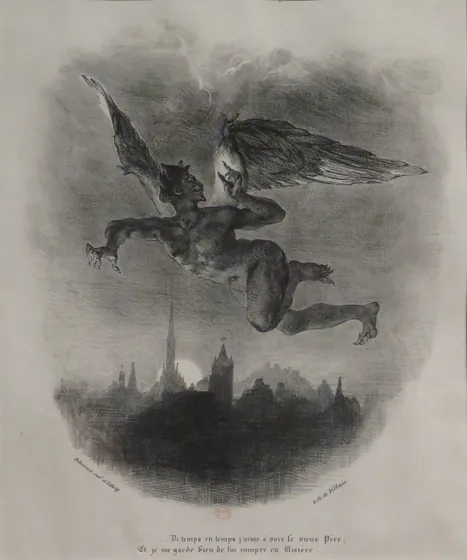 Méphistophélès dans les airs