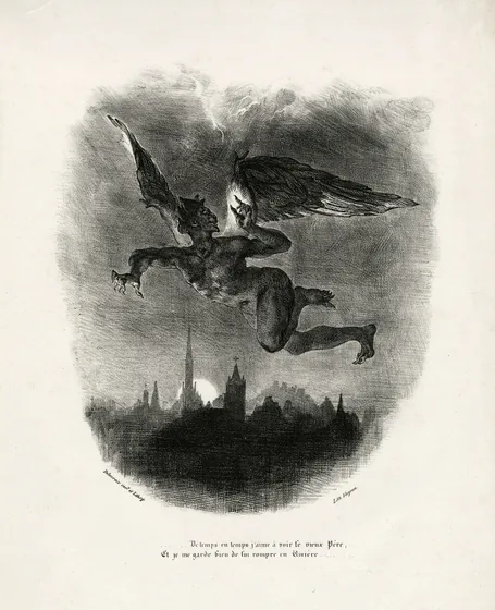 Méphistophélès dans les airs