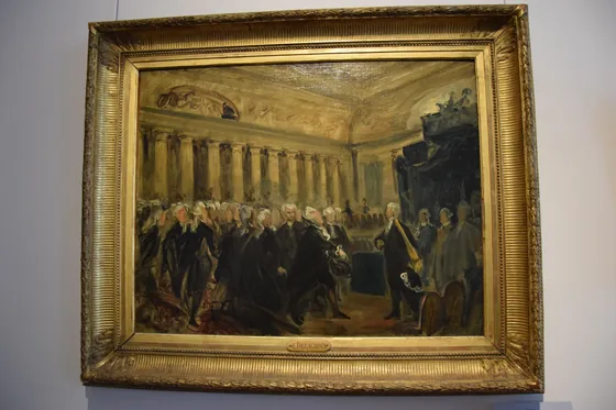 Mirabeau devant Dreux-Brézé (23 juin 1789)