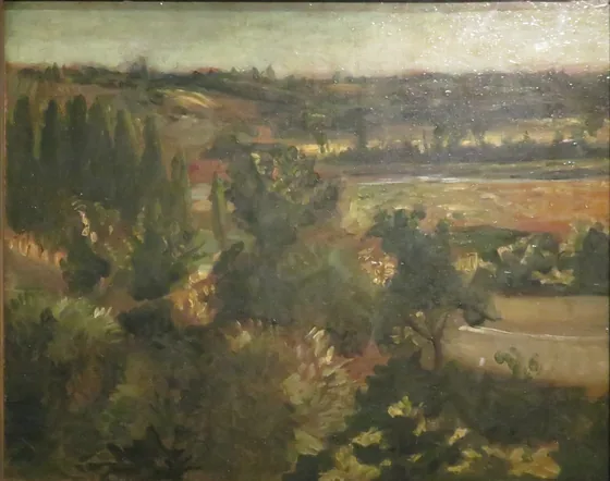 Paysage à Champrosay