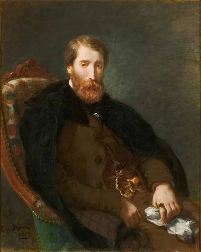 Portrait d'Alfred Bruyas, Eugène Delacroix