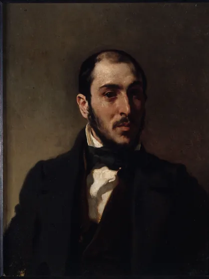 Portrait d'Eugène Laval (1818-1896), architecte