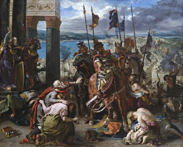 Toma de Constantinopla por los cruzados (12 de abril de 1204)