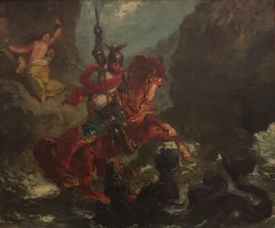 Roger délivrant Angélique