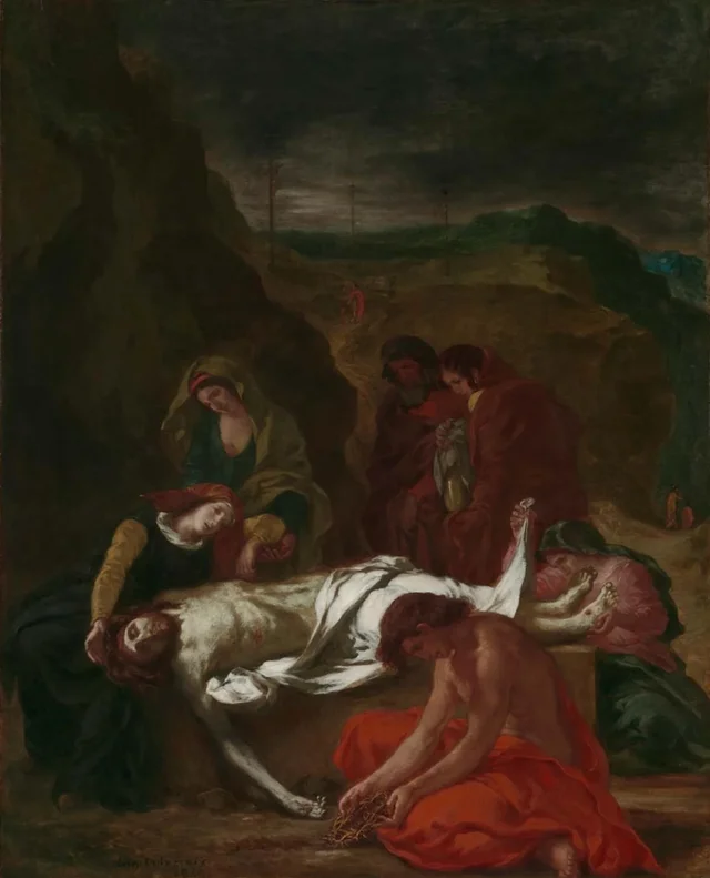 The Lamentation (Christ at the Tomb), Eugène Delacroix