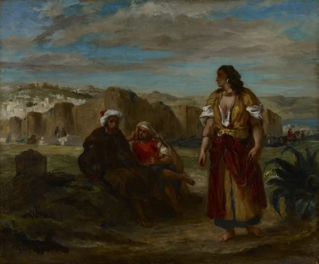 Vue de Tanger, Eugène Delacroix