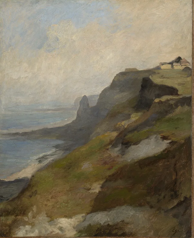 Cliffs of Normandy, Eugène Isabey