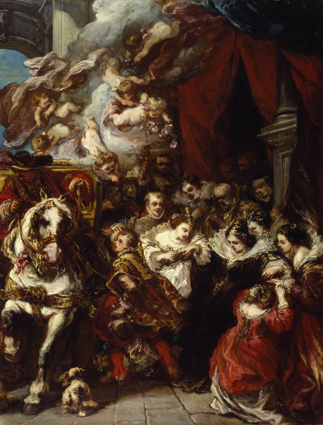 La partida de Isabel de Francia para España
