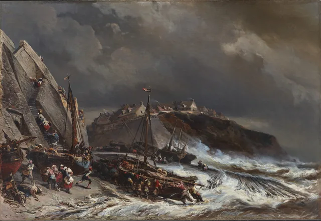 Approaching Storm, Eugène Isabey