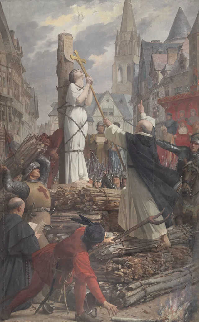 Joan of Arc at the Stake, Jules-Eugène Lenepveu