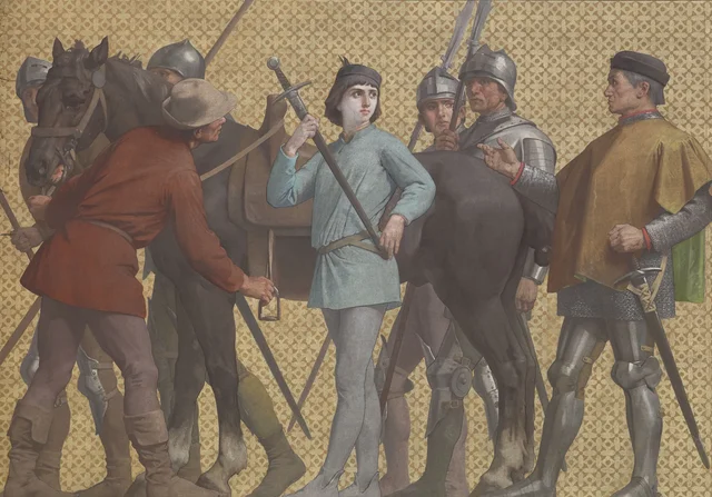The Life of Joan of Arc: Joan of Arc Leaves Vaucouleurs, Jules-Eugène Lenepveu