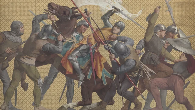 The Life of Joan of Arc: Joan Is Surrounded and Taken at Compiègne, Jules-Eugène Lenepveu