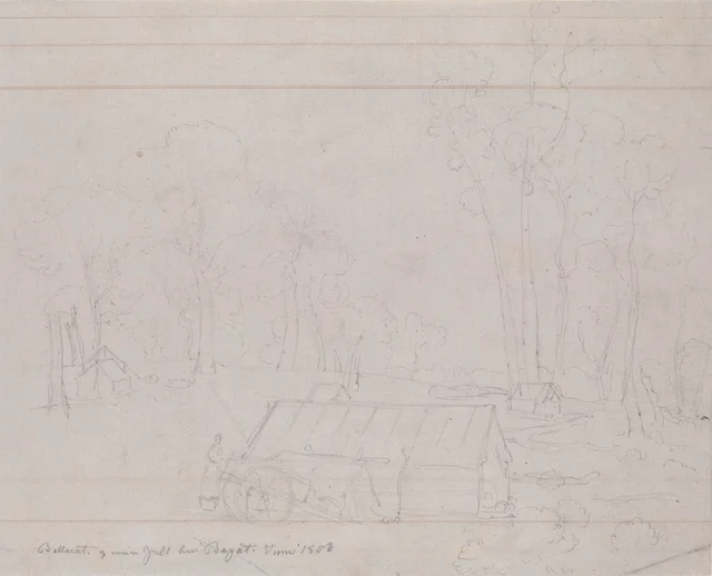 Ballarat, [...] My Tent near Bayat, June 1853