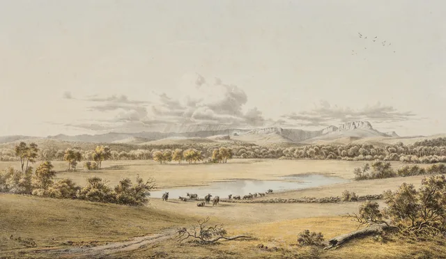 Ben Lomond, Epping Forest, Tasmânia, Eugene von Guérard