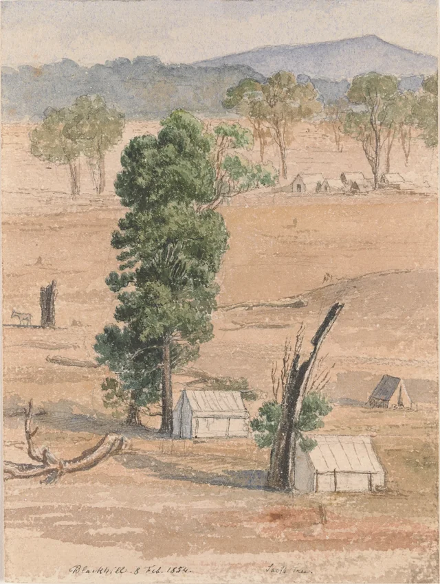 Black Hill, 8 February 1854