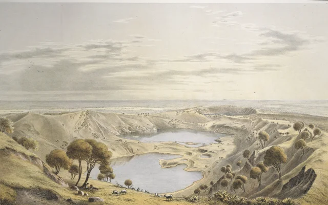 Crater of Mount Gambier, South Australia