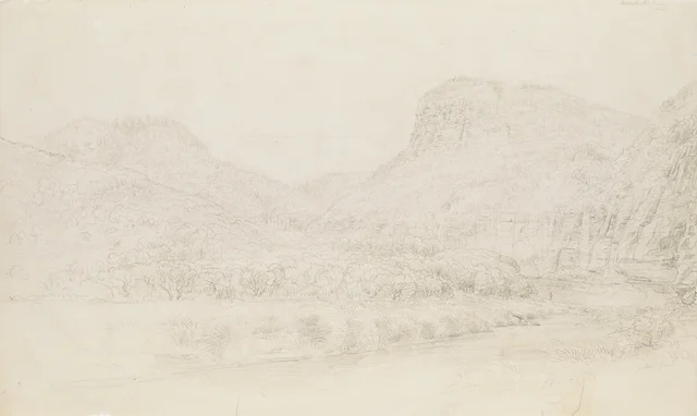 Cumberland Creek near Lorne, 12 April 1862