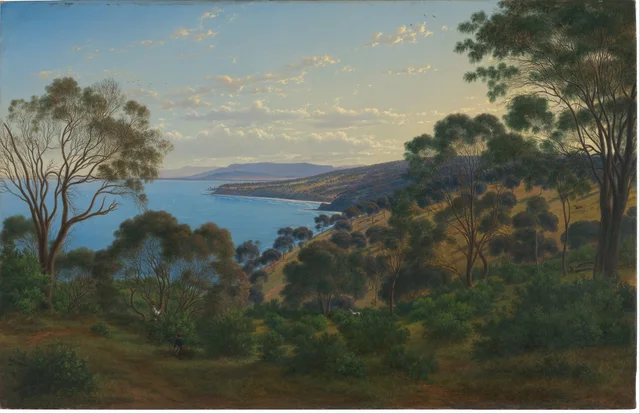 Dandenong Ranges from 'Beleura'