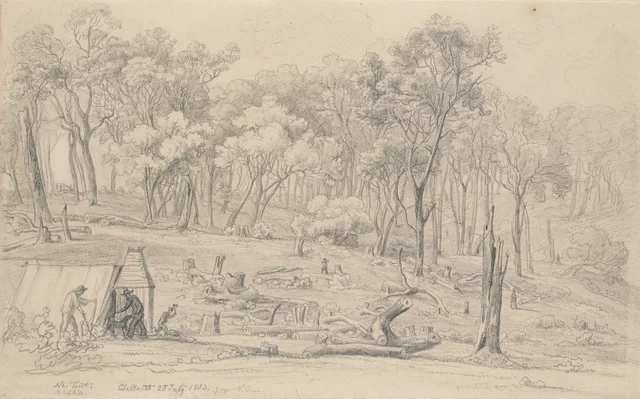 Ballarat, 25 July 1853 (Tent No. 4)
