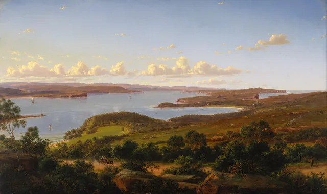 Os Heads de Sydney, Eugene von Guérard