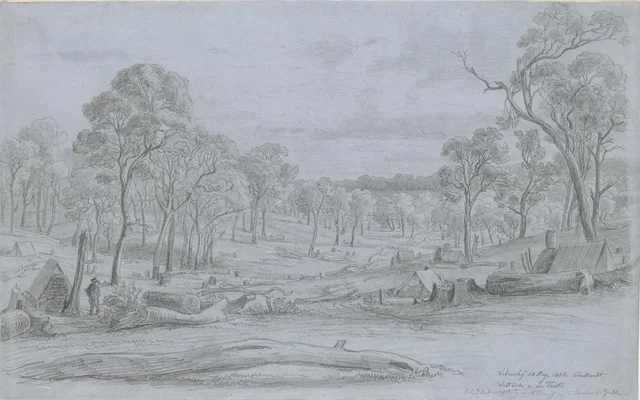 Wednesday 10 August 1853, Ballarat, West Side