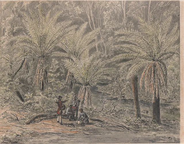 Riacho do Yarra, 26 de setembro de 1858, Eugene von Guérard