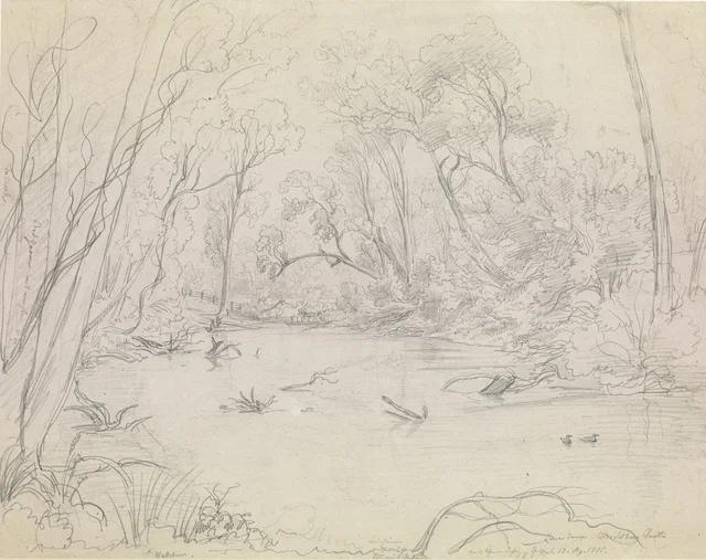 Yarra Yarra, Heidelberg Punt, 12 April 1855