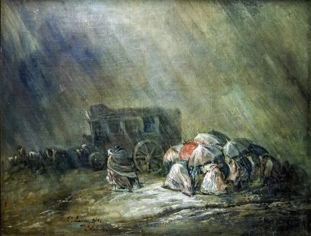 The Stagecoach in the Storm