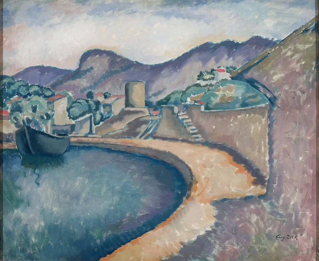 Paisaje de la costa del sur, Eugeniusz Zak