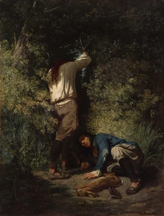 Return from the Hunt, Évariste-Vital Luminais
