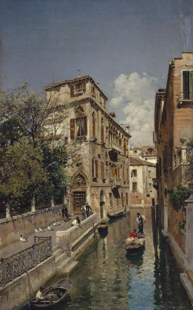 Vista de Venecia, Federico del Campo