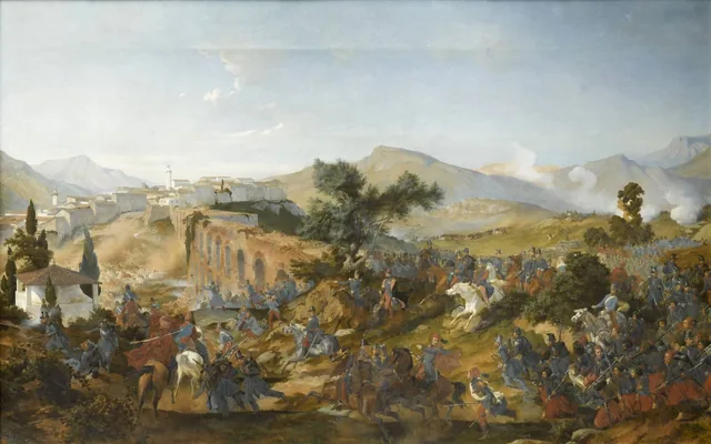 Attack and Capture of Médéa, 17 May 1840, Félix Philippoteaux