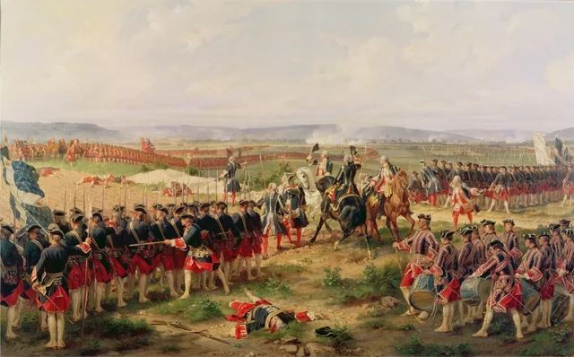 La Bataille de Fontenoy, 1745 : les Français et les Alliés face à face, Félix Philippoteaux