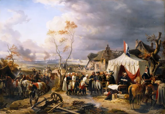 The Capitulation of the Citadel of Antwerp, 29 November 1792, Félix Philippoteaux