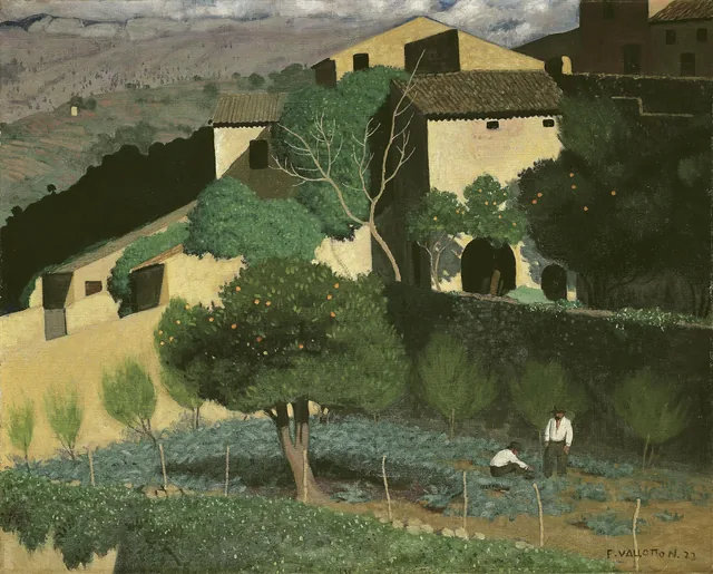 Jardins d'orangers à Cagnes
