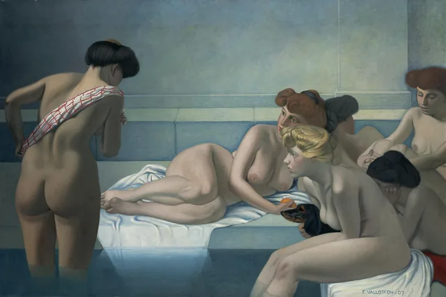O Banho turco, Félix Vallotton