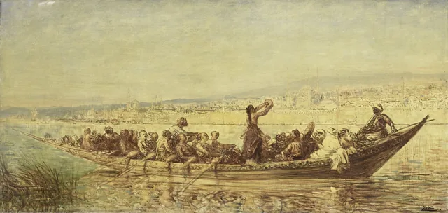 Moorish Rowers near Constantinople