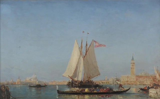 Venice, the Entrance to the Grand Canal