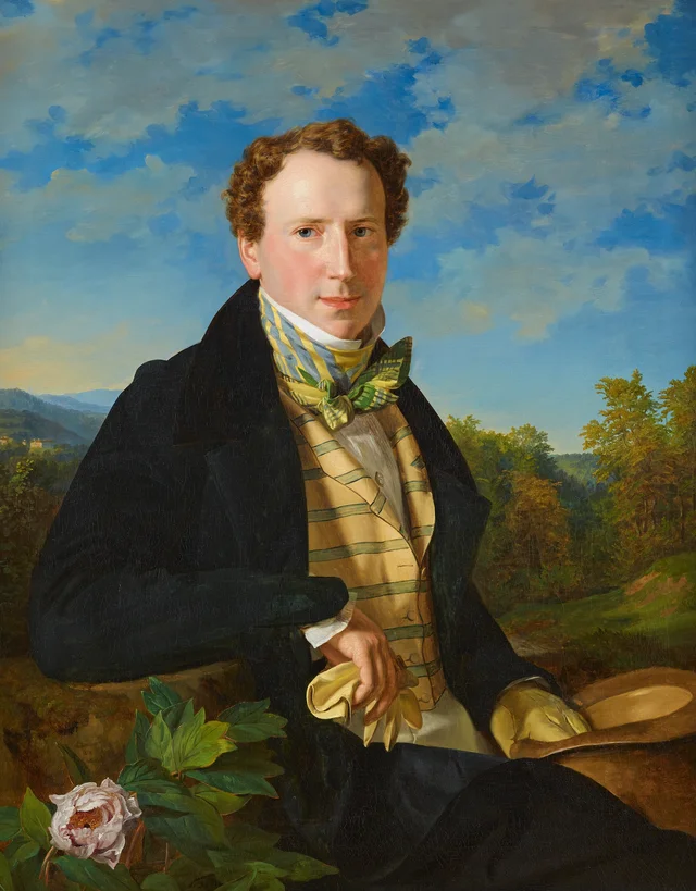 Self-Portrait as a Young Man, Ferdinand Georg Waldmüller
