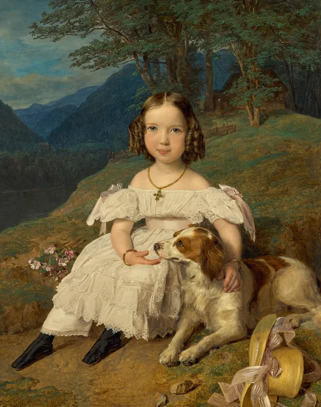 Countess Julia Apraxin, Ferdinand Georg Waldmüller