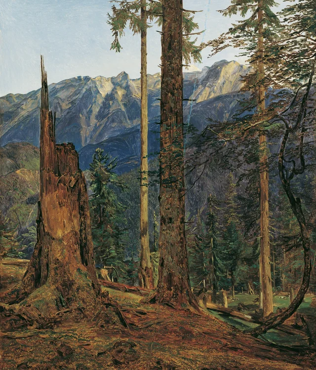 The Höllengebirge near Ischl, Ferdinand Georg Waldmüller